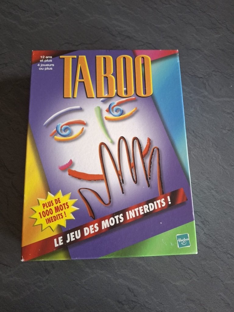 Taboo, Hobby en Vrije tijd, Gezelschapsspellen | Overige, Ophalen, Zo goed als nieuw
