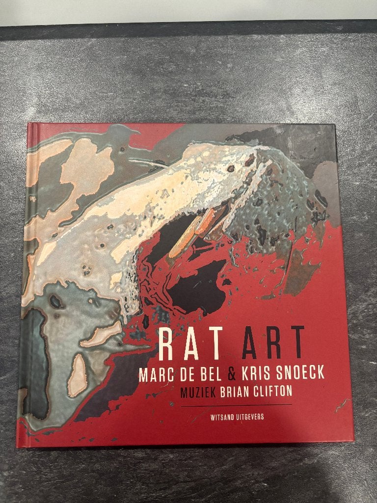 Rat Art boek Marc De Bel + cd Witsand, Livres, Enlèvement ou Envoi