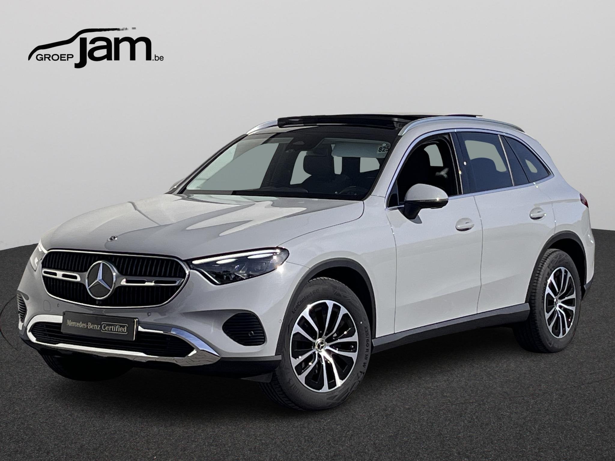 Mercedes-Benz GLC 220 d 4MATIC met pano en trekhaak, Automaat, 197 pk, Zwart, 4 cilinders
