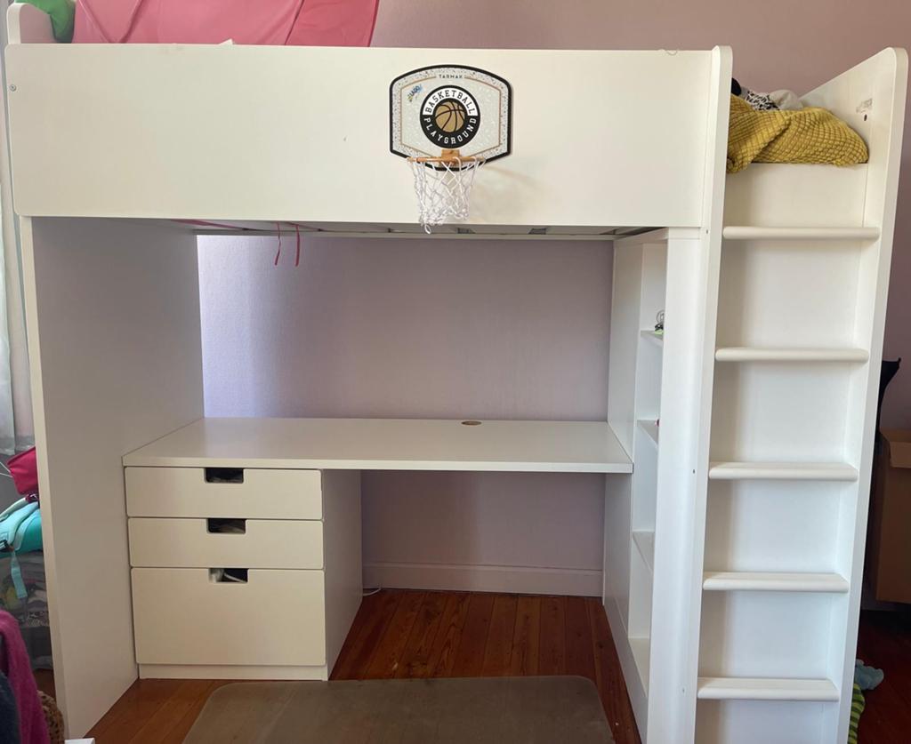 Chambre ikea enfant avec bureau et armoire, Enfants & Bébés, Chambre d'enfant | Commodes & Armoires, Enlèvement, Utilisé, Armoire