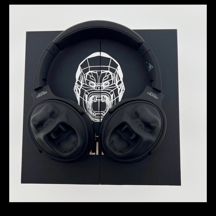 Richard Orlinski (1966) - Écouteurs King Kong, TV, Hi-fi & Vidéo, Casques audio, Neuf, Bluetooth, Enlèvement ou Envoi