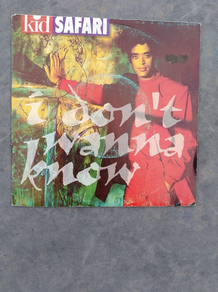 KID SAFARI: "Don't wanna know" - Belpoptopper!, 7 inch, Zo goed als nieuw, Pop, Fotohoes