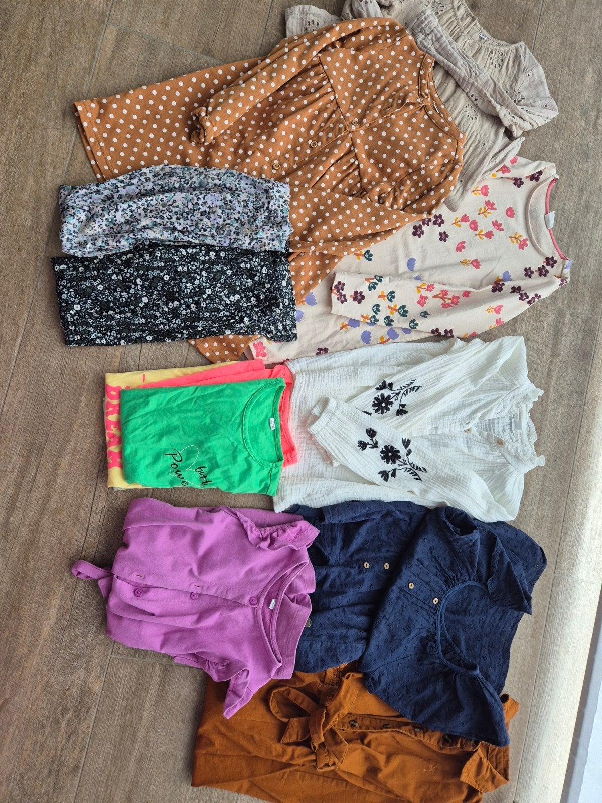 Pakket meisjeskleding maat 122/128, Ophalen, Broek