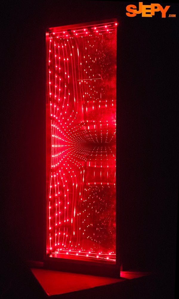 Miroir Infinity Smile 120x40cm, Enlèvement ou Envoi, Neuf, Décoration