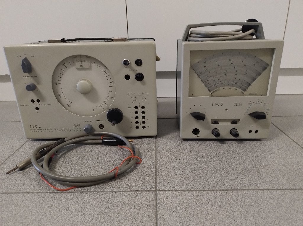 RFT multimeter en toongenerator, Enlèvement, Utilisé, Multimètre