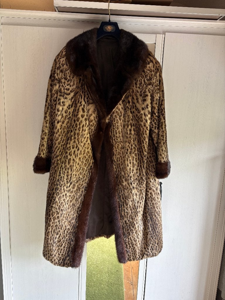 Manteau en fourrure Ocelot, Vêtements | Femmes, Enlèvement, Comme neuf, Taille 38/40 (M)