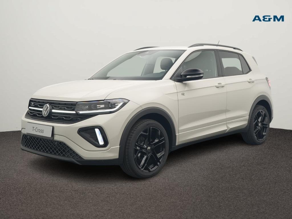 Volkswagen T-Cross T-Cross 1.0 TSI R-Line Business Premium O, Auto's, Volkswagen, Automaat, T-Cross, Navigatiesysteem, SUV of Terreinwagen