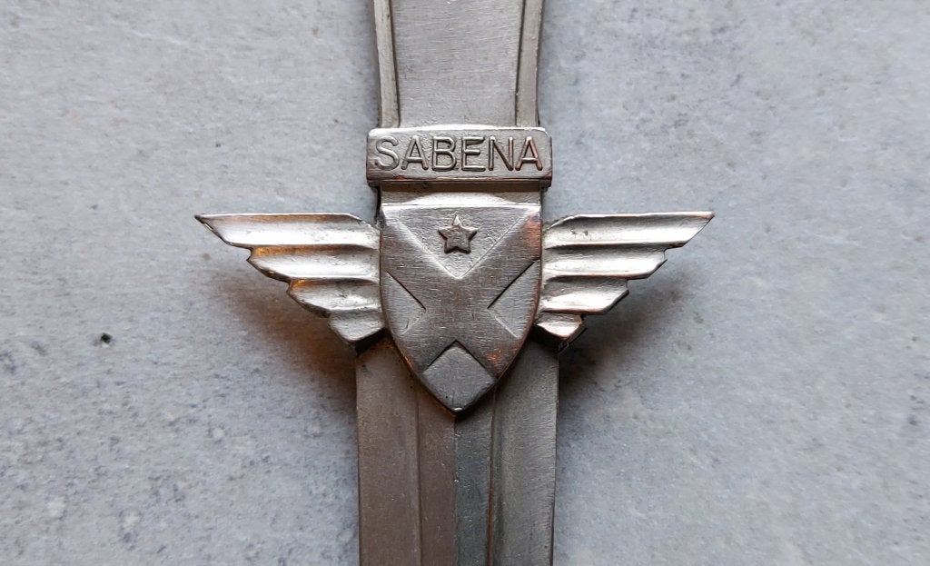 Sabena. Antieke papiersnijder. Rond 1950. 24 cm., Verzenden, Gebruikt