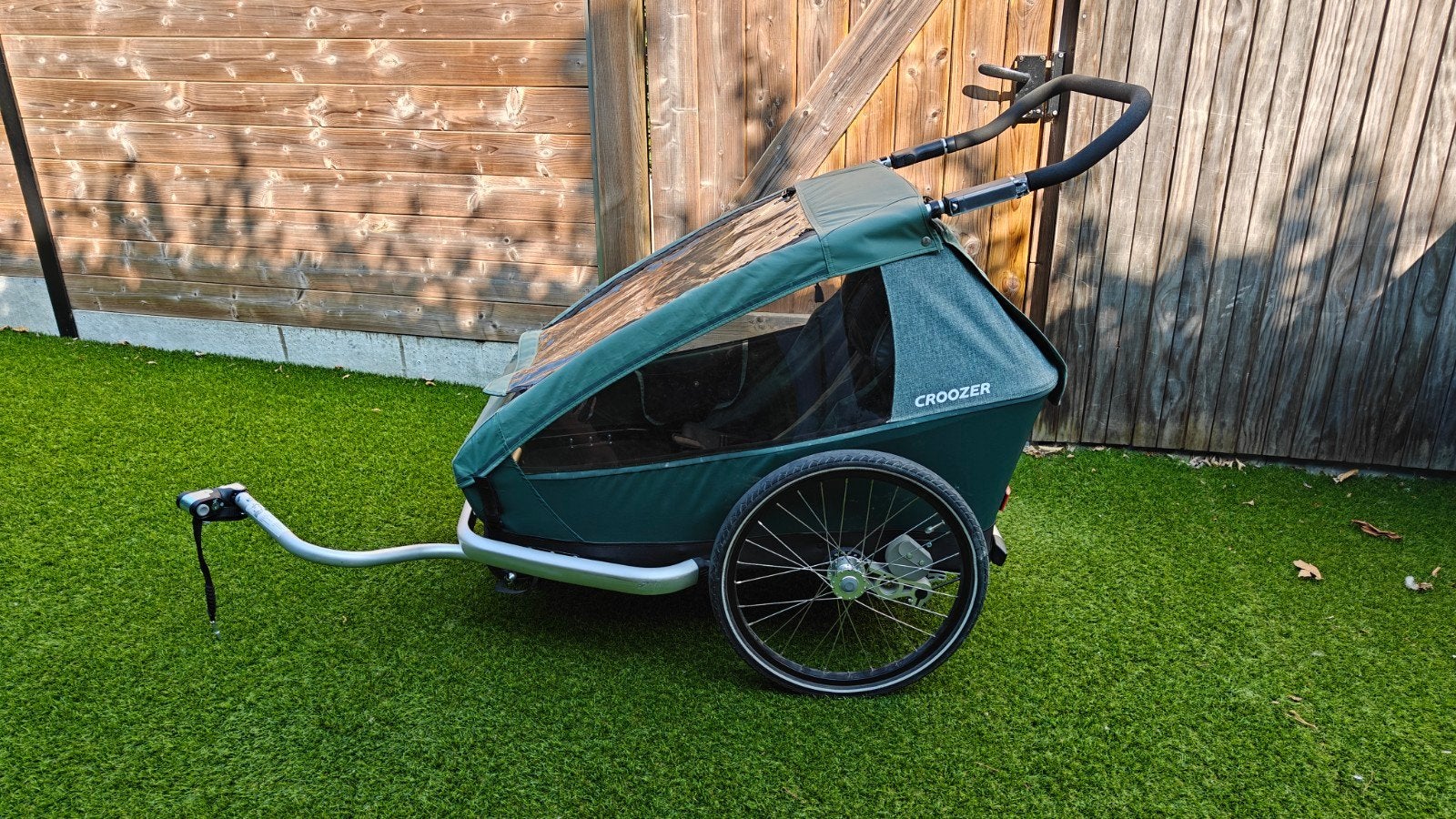Croozer Vaaya 2, Ophalen