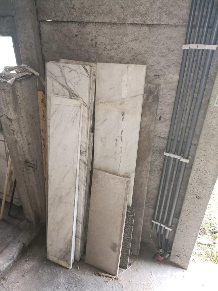 Marmer, Doe-het-zelf en Bouw, Ophalen, Gebruikt