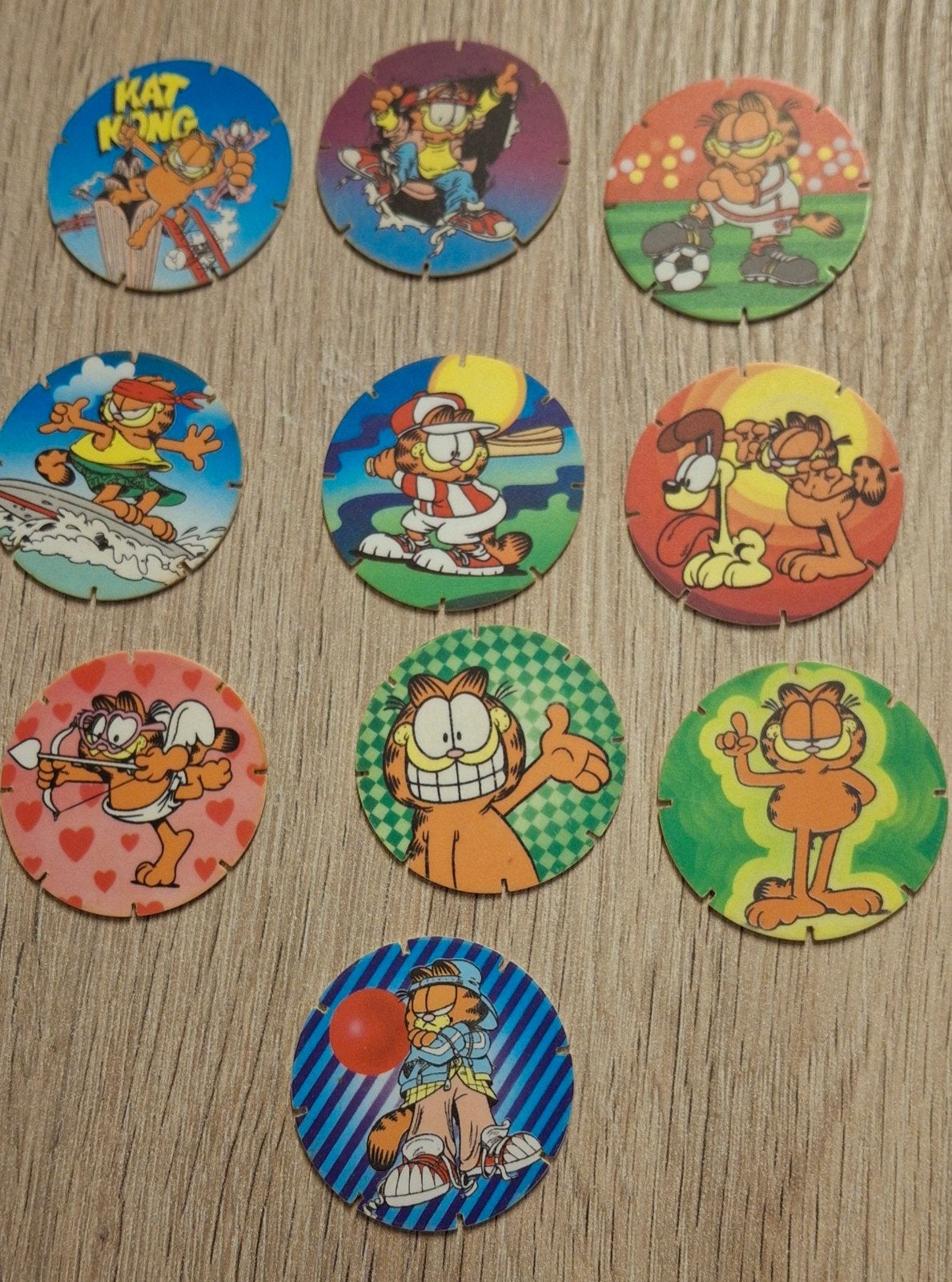 Lot : Casquettes Flippo Croky (thème Garfield), Collections, Flippos, Enlèvement ou Envoi, Flippos en vrac