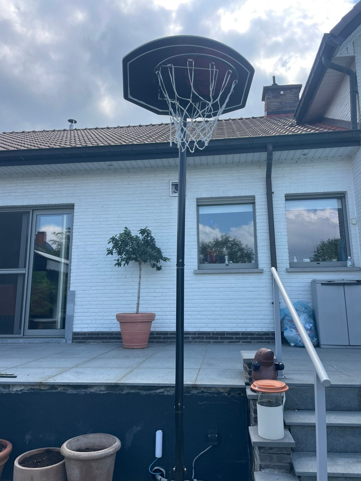 Gratis basketbalpaal, Sport en Fitness, Ophalen, Gebruikt