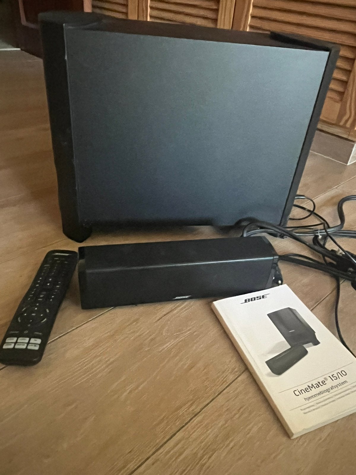 Bose home cinema, Audio, Tv en Foto, Home Cinema-sets, Soundbar, 70 watt of meer, Zo goed als nieuw, Overige spelers