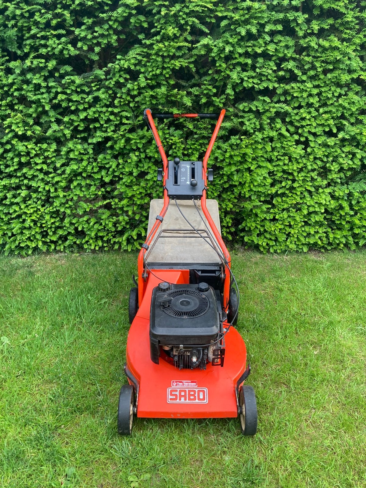 Sabo grasmaaier, Tuin en Terras, Ophalen, Gebruikt, 50 cm of meer, Opvangzak