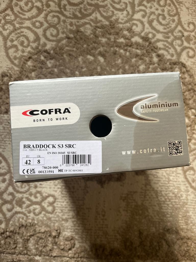 Cofra Werkschoenen, Ophalen of Verzenden, Zo goed als nieuw, Zwart, Werkschoenen