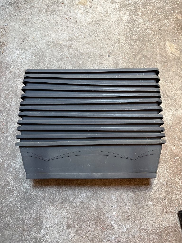 Bloembakken 50 cm, Tuin en Terras, Bloembakken en Plantenbakken, Ophalen, Gebruikt, Kunststof, Balkon