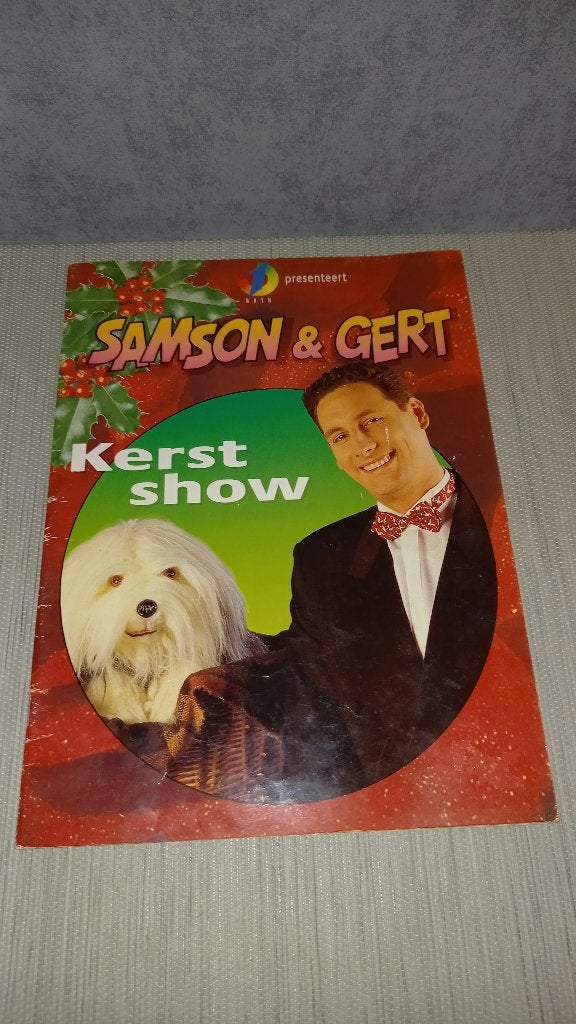 Samson kerstshow boekje, Ophalen of Verzenden, Gebruikt, Tv, Overige typen