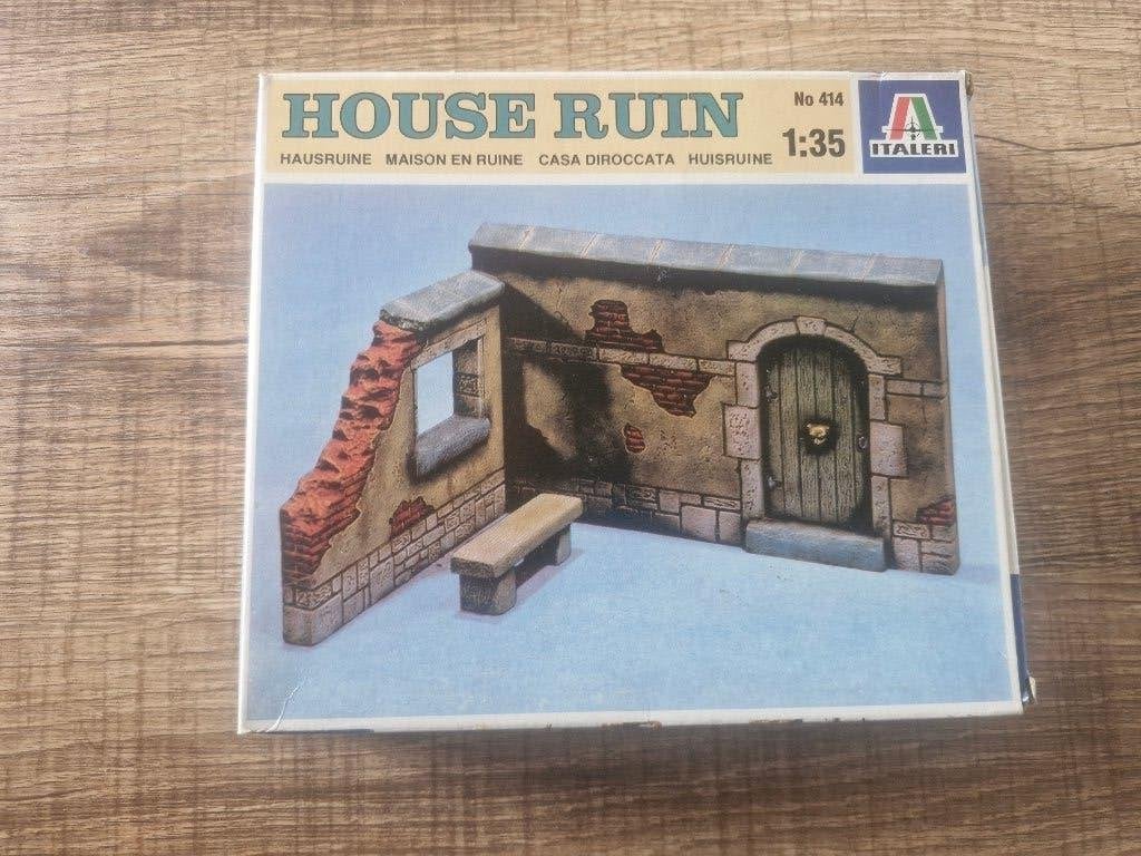 Italeri 1/35 House Ruin, Hobby en Vrije tijd, Modelbouw | Figuren en Diorama's, Ophalen of Verzenden, Nieuw, 1:35 tot 1:50, Diorama