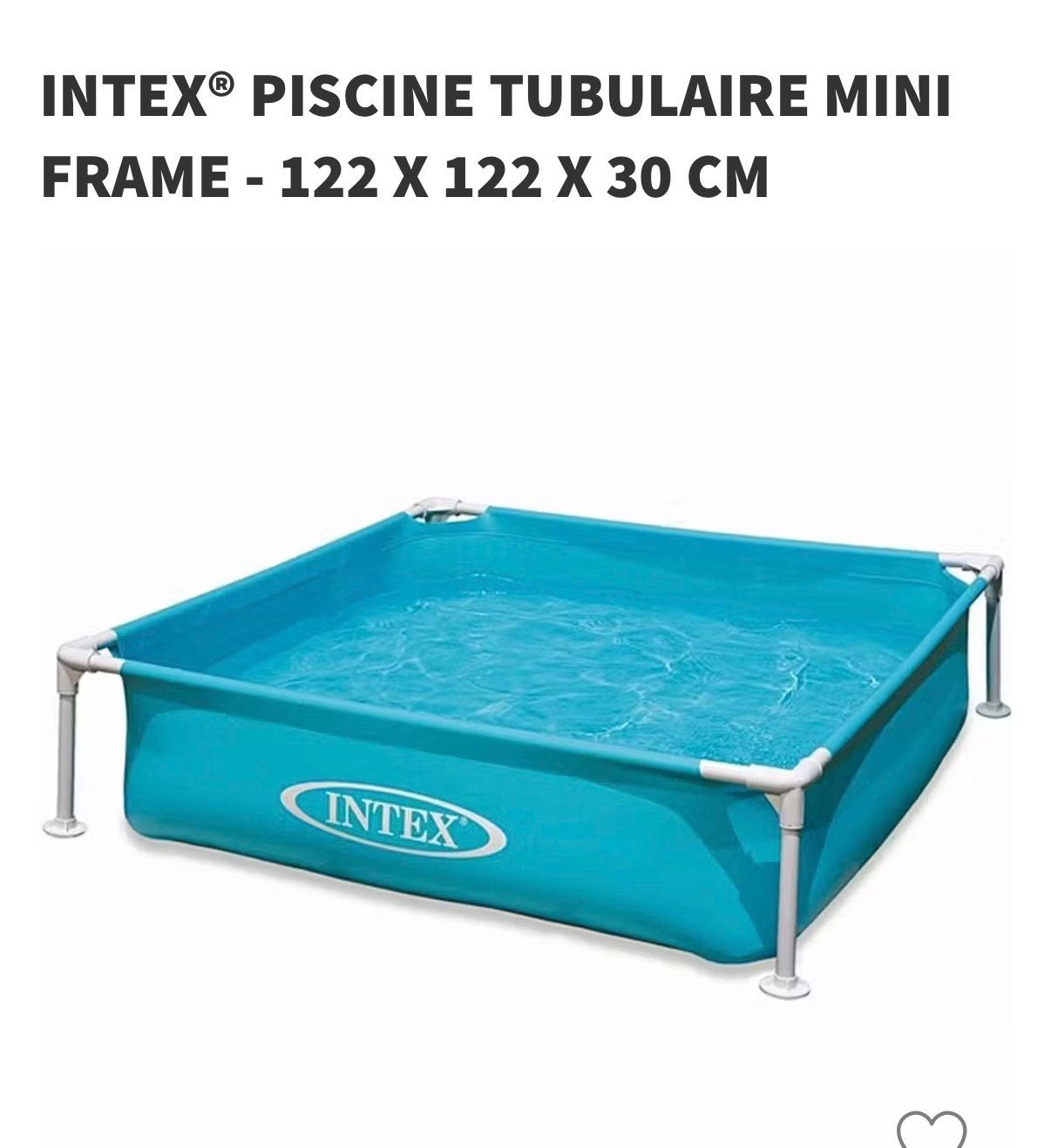 Petite piscine intex, Jardin & Terrasse, Piscines, Enlèvement, Comme neuf