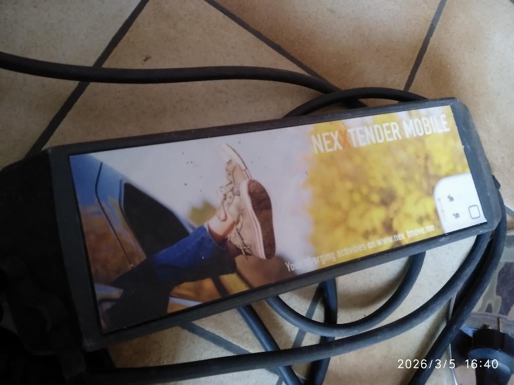 Borne de recharge, Enlèvement, Utilisé, Borne de recharge