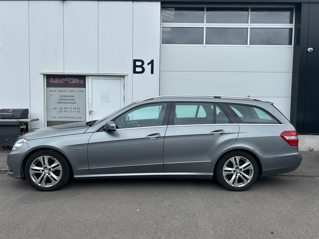 Mercedes E220CDI Avantgarde Automaat in perfecte staat, Autos, Cuir, Achat, Entreprise, Carnet d'entretien