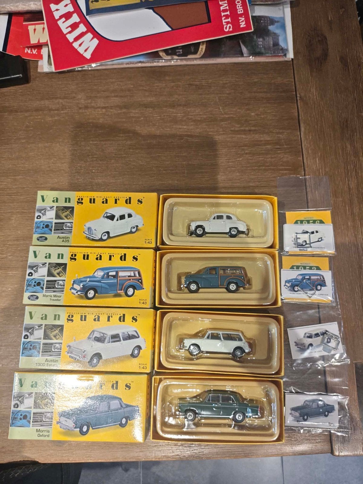 Vanguard autootjes 1/43, Collections, Marques automobiles, Motos & Formules 1, Enlèvement ou Envoi