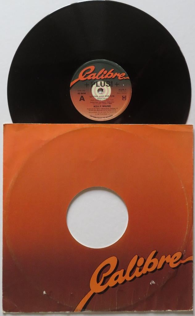 Kelly Marie - Lovin just for fun. Maxi, Gebruikt, 1980 - 1989, Ophalen of Verzenden, Disco