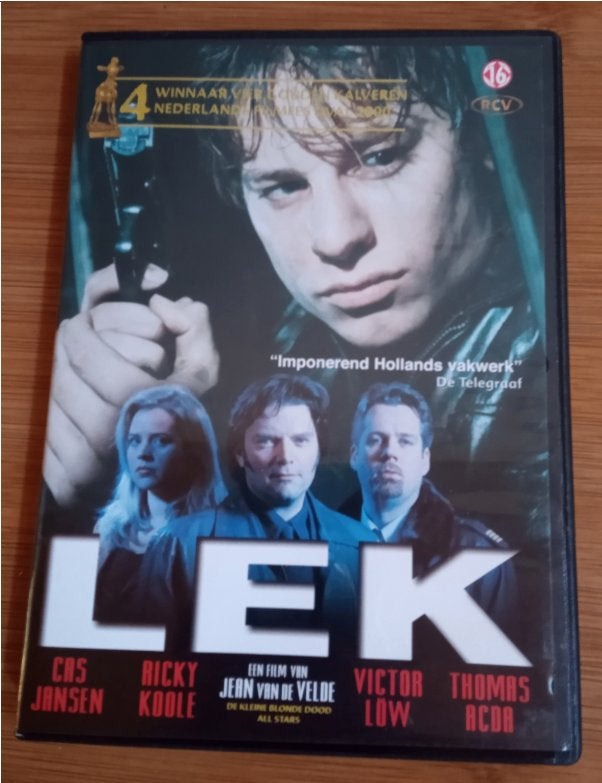 "Lek" DVD ZGAN (won 4x Gouden Kalf Prijs), Ophalen of Verzenden, Zo goed als nieuw
