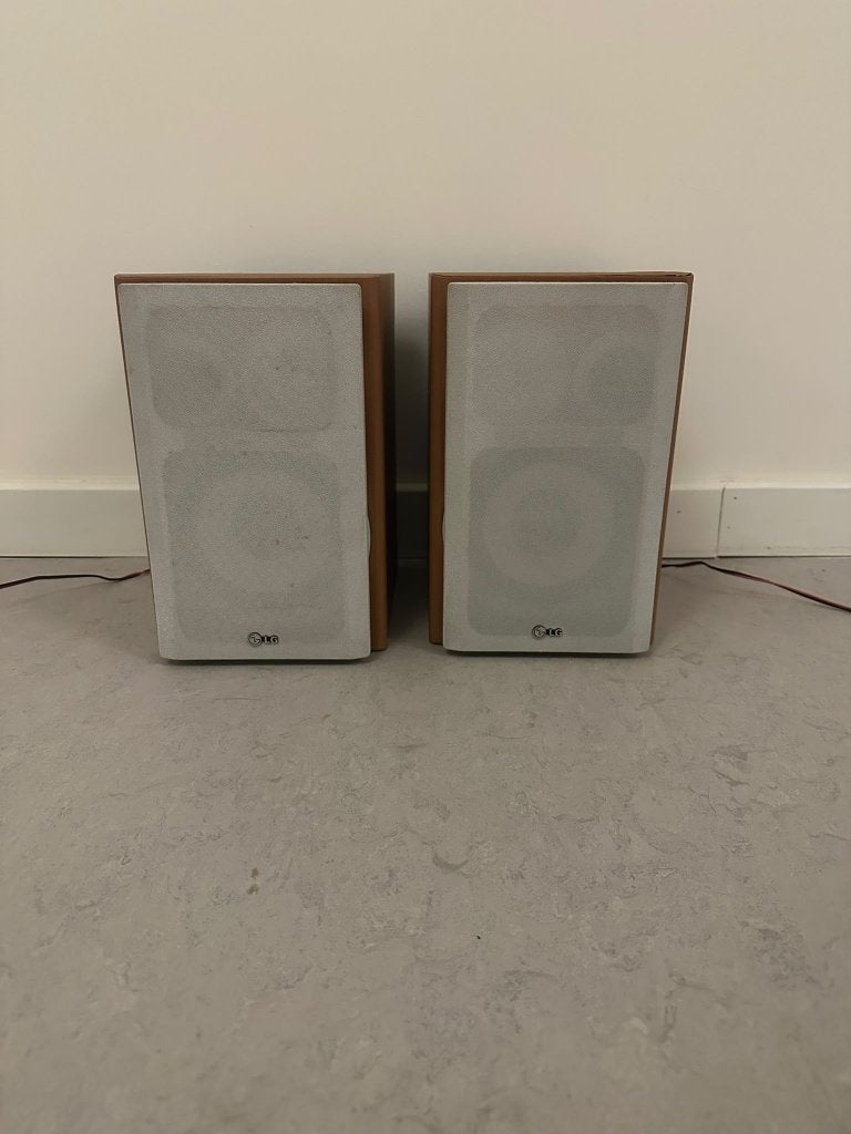 LG Speakers, Audio, Tv en Foto, Ophalen, Gebruikt, Boekenplank luidspreker, Overige merken