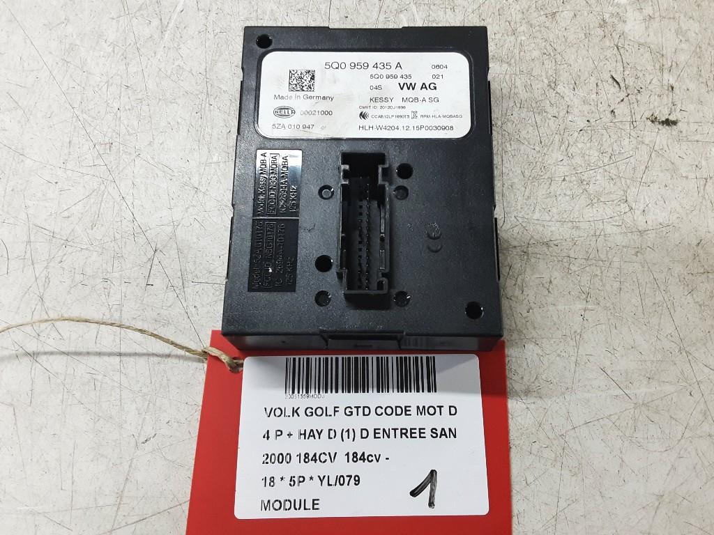 UNITE ELECTRONIQUE Volkswagen Golf VII (AUA) (5Q0959435A), Autos : Pièces & Accessoires, Volkswagen, Mevr. I. Hauben, Utilisé