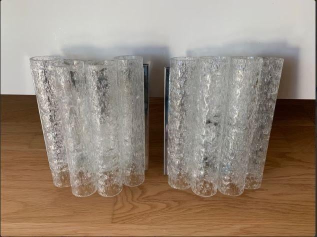 vintage set wandlampen Doria mid-century 60er, Ophalen, Huis en Inrichting
