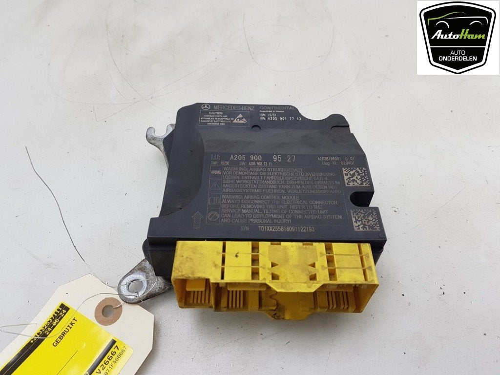 COMPUTER AIRBAG C-Klasse AMG (W205) (|A2059009527|), Gebruikt, Mercedes-Benz, Dialog.mb@mercedes-benz.com, Mercedes-Benz AG
