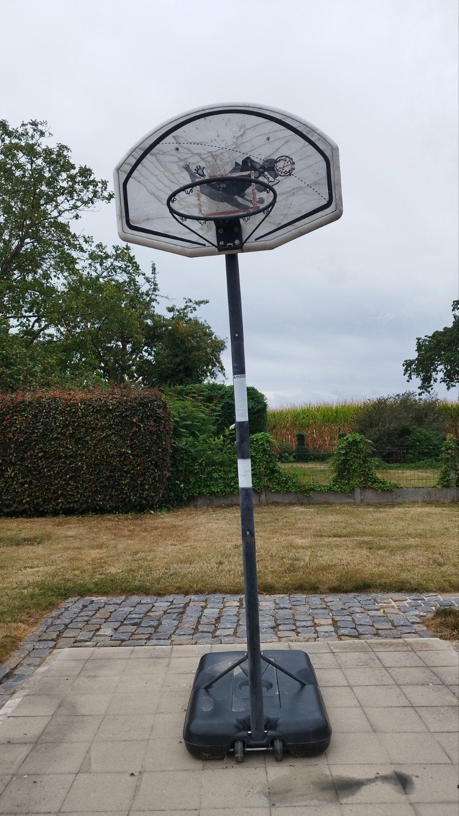 Basketbalring, Ophalen, Gebruikt, Ring, Bord of Paal