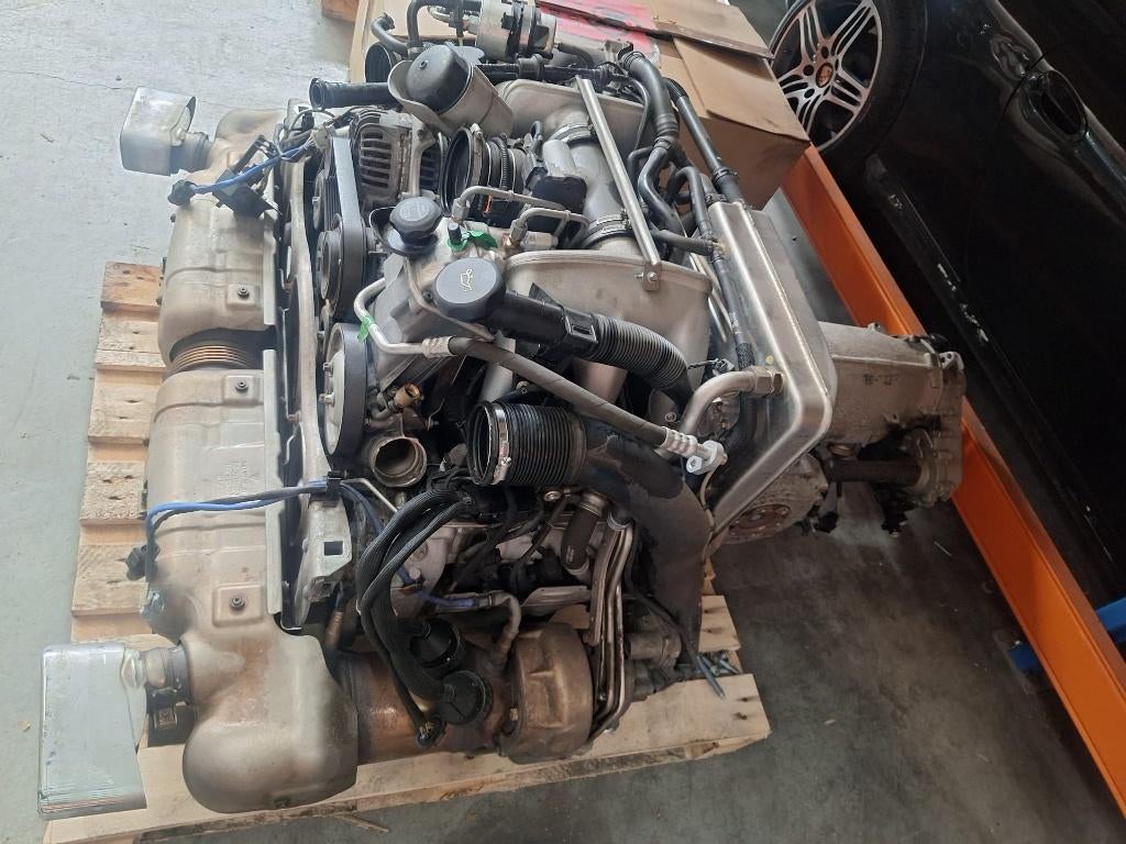 Complete Porsche 997 Turbo Fase 1-motor, Ophalen, Gebruikt, Porsche