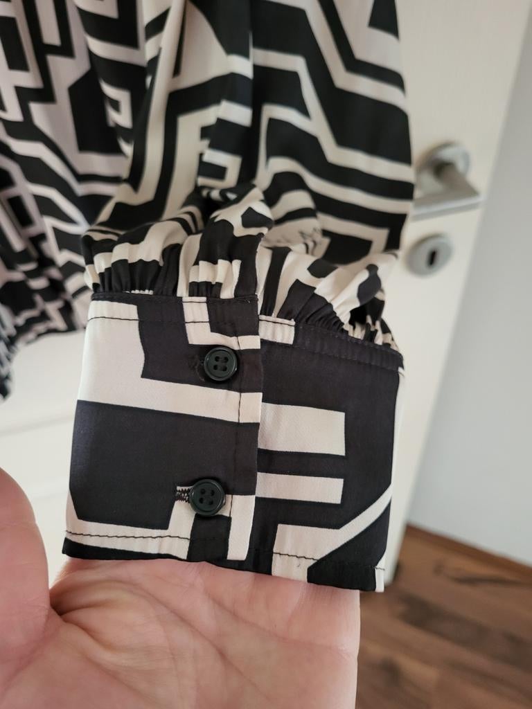 H&M x Richard Allan blouse – maat 2XL, Kleding | Dames, Topjes, Wit, Ophalen of Verzenden