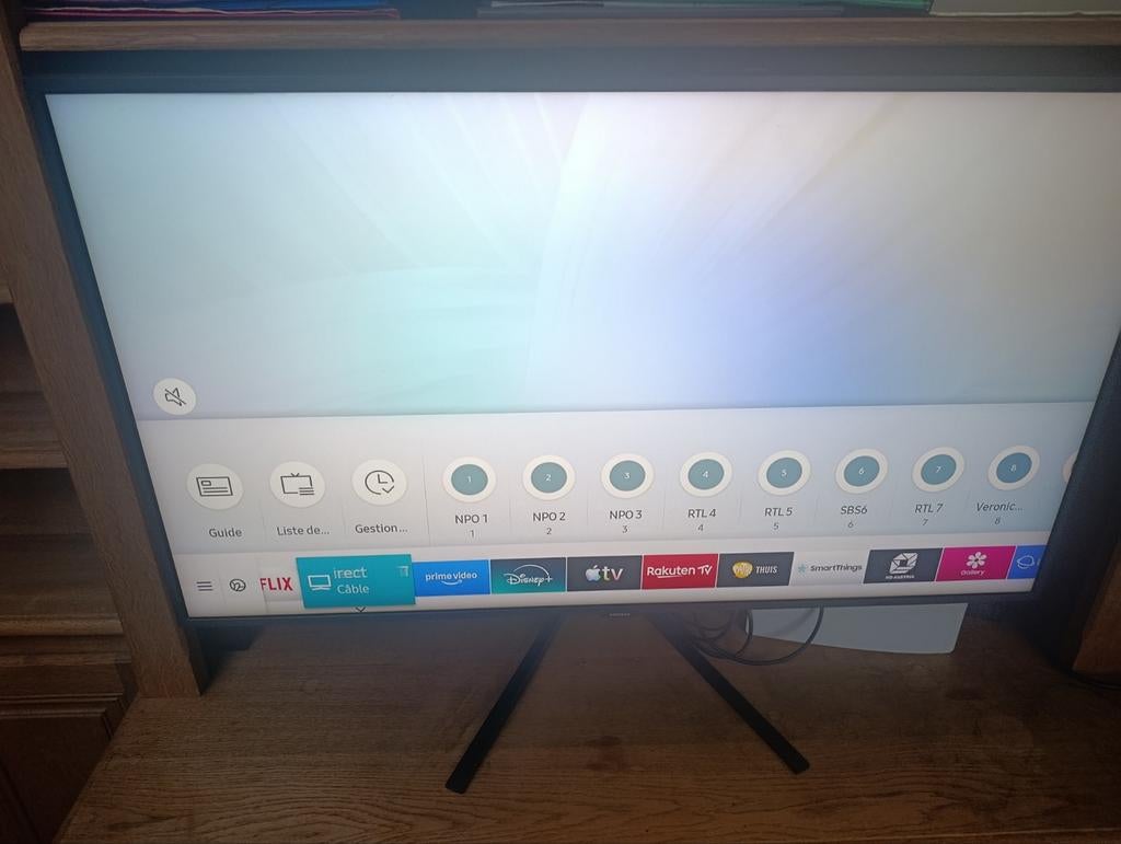 Télévision SAMSUNG, Enlèvement