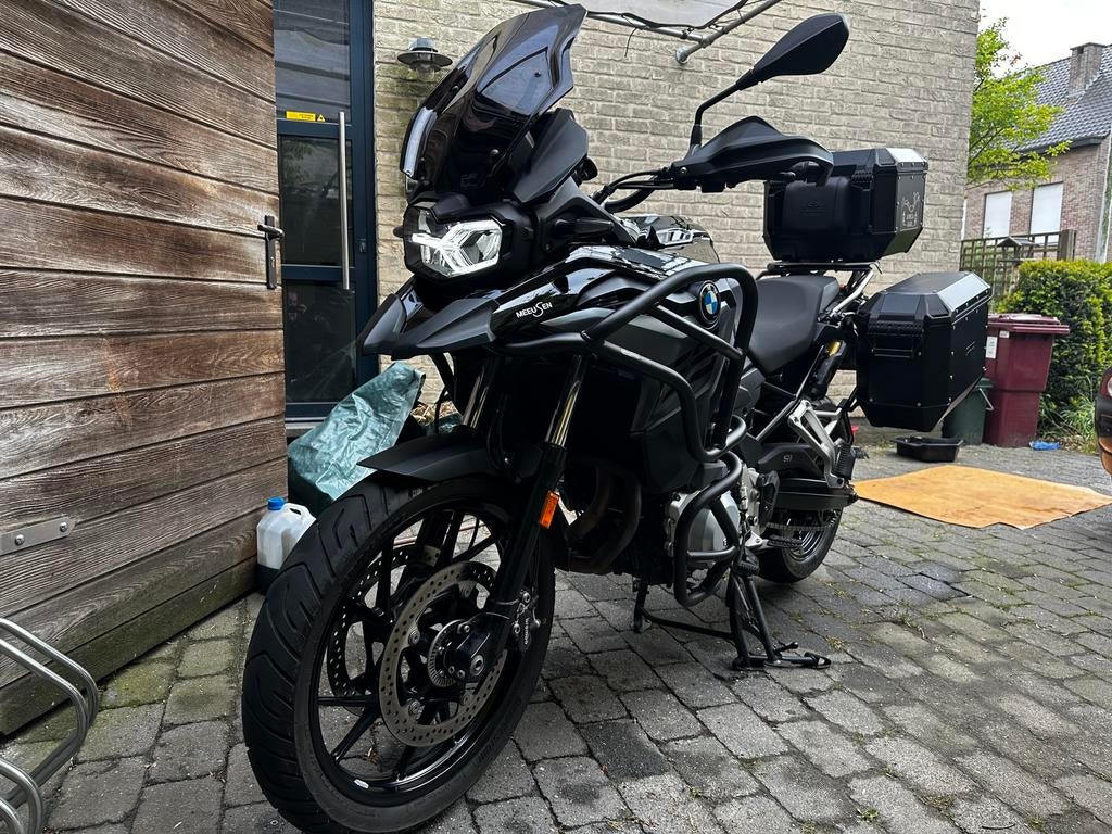 BMW F750 GS Triple Black 2022 A2, Motoren, 2 cilinders, Handvatverwarming, Particulier, Minimaal motorrijbewijs A2