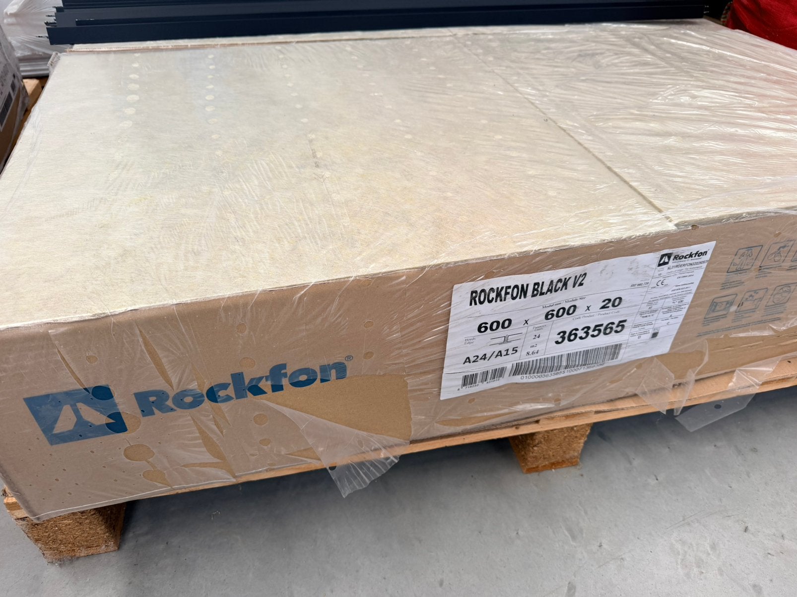 Rockfon plafond panelen zwart, Bricolage & Construction, Plaques & Panneaux, Neuf, Enlèvement