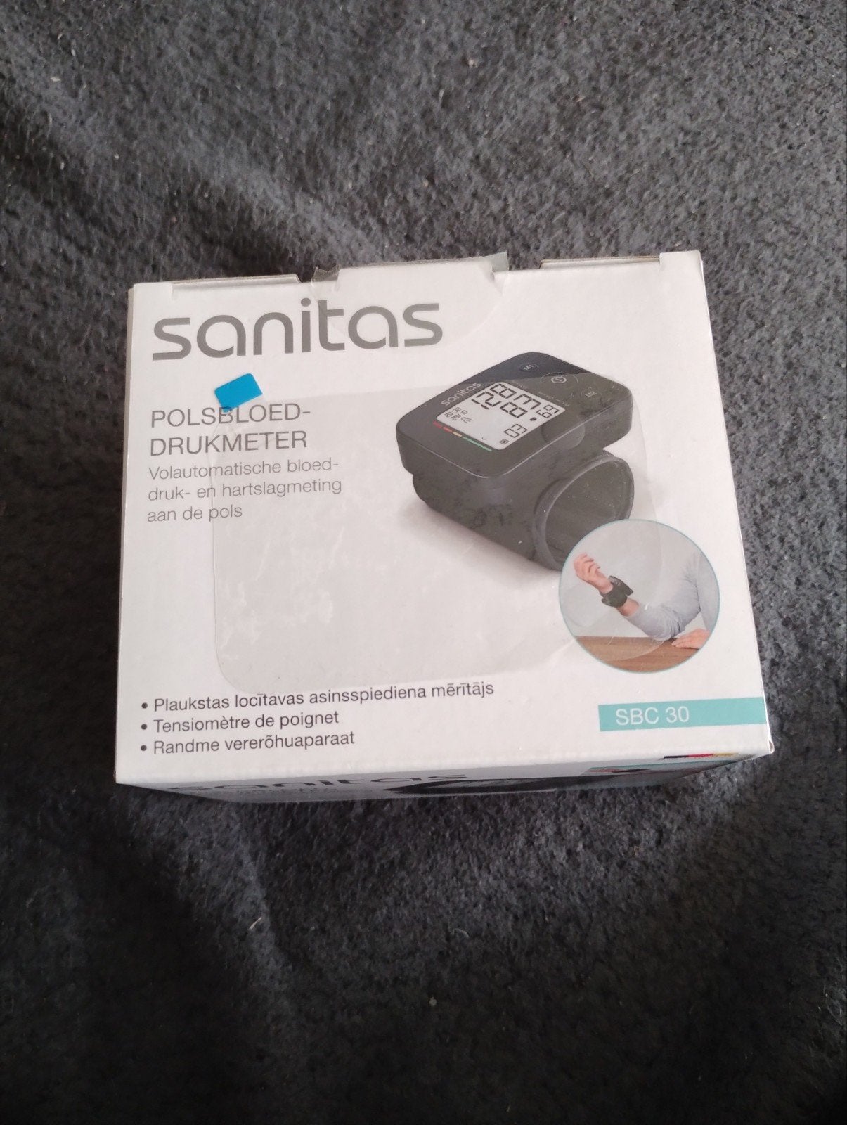 Sanitas pols- en bloeddrukmeter., Diversen, Verpleegmiddelen, Ophalen