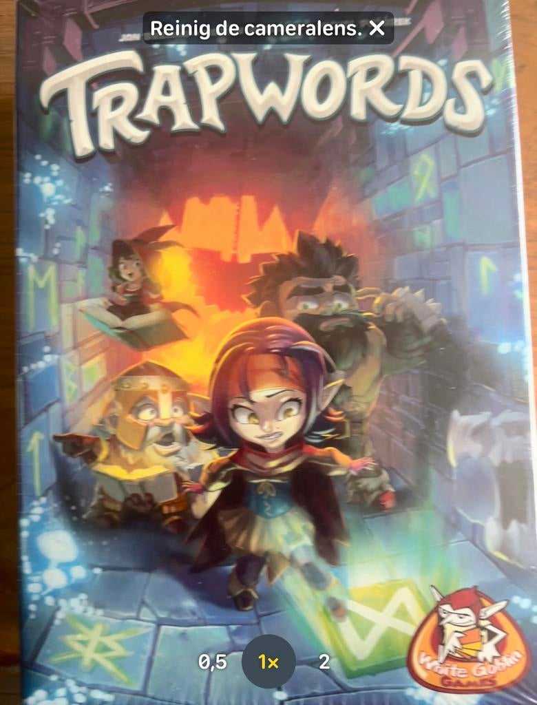 Trapwords white goblin games, Vijf spelers of meer, Ophalen of Verzenden, Nieuw, White Goblin Games