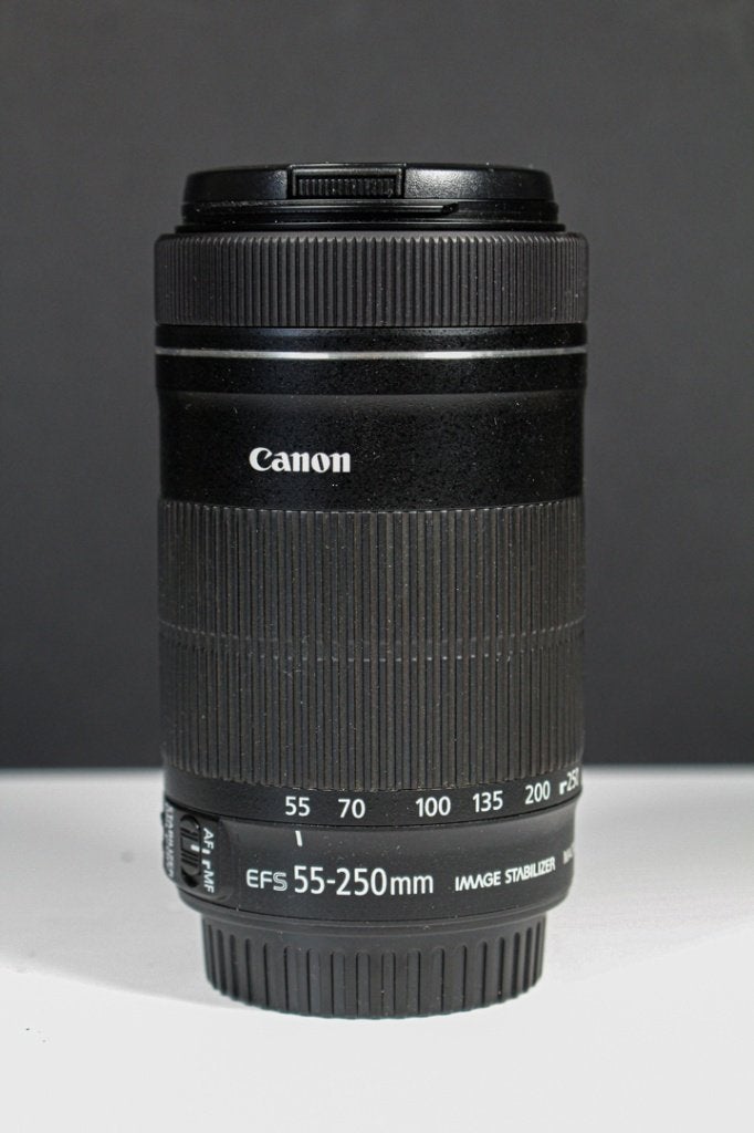 canon efs 55-250 IS STM exactement comme neuf, Ophalen, Canon, Telelens, Zo goed als nieuw
