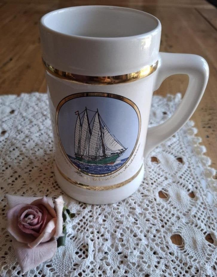 Deense bierpul zeilschip, Schooner, Hans Christian Andersen, Ophalen of Verzenden, Zo goed als nieuw, Pul(len), Overige merken