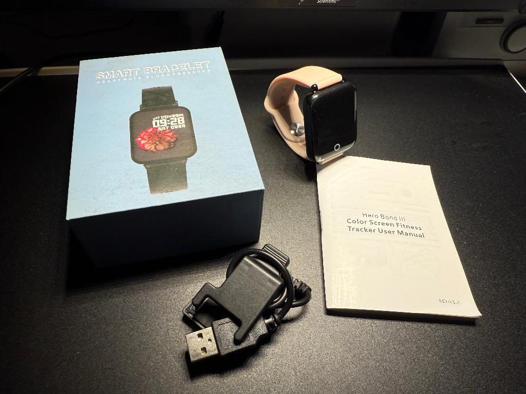 Smart bracelet Watch, Ophalen of Verzenden, Hartslag, Nieuw, Android