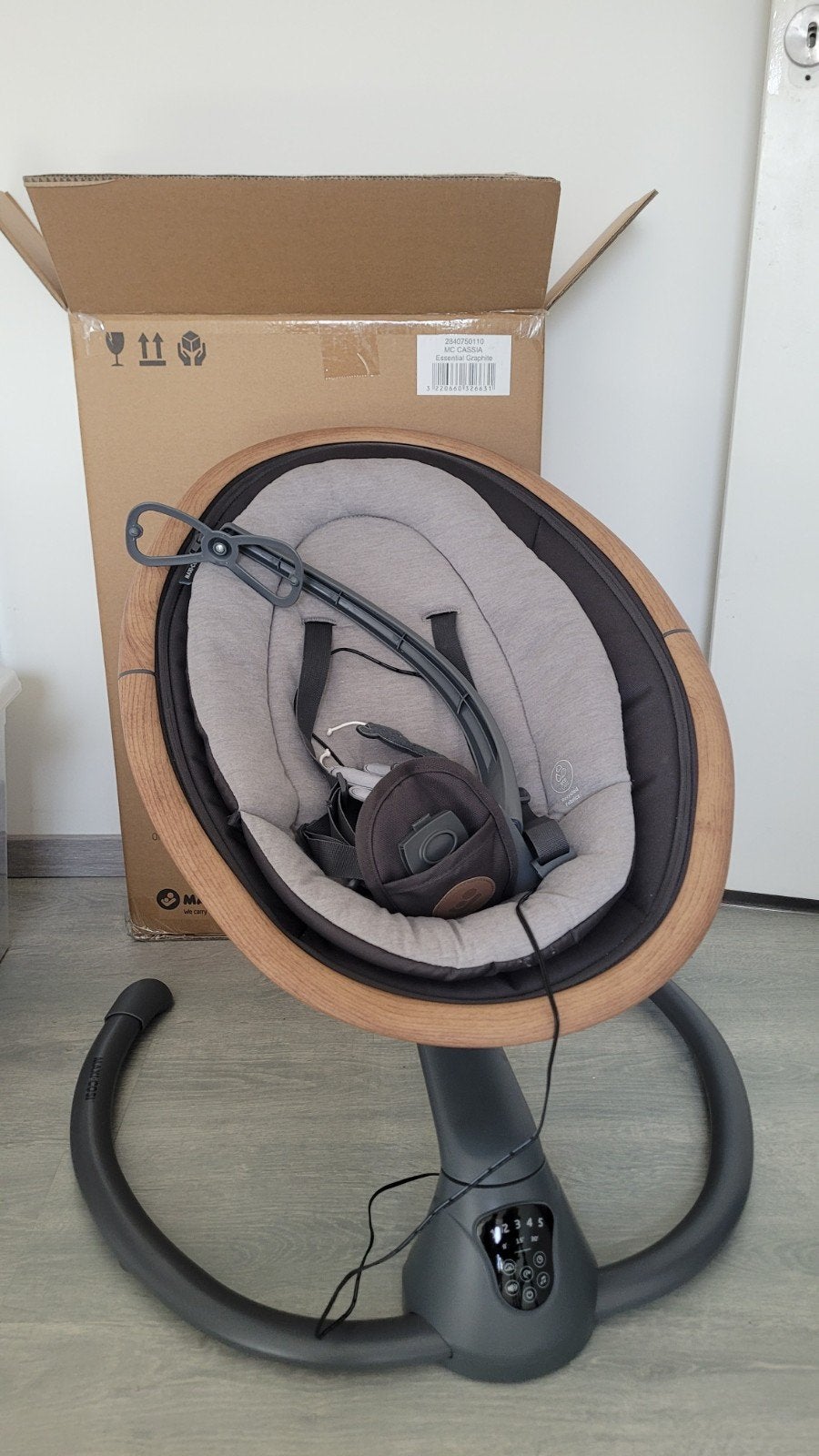 Maxi-Cosi Cassia Electric Swing, Kinderen en Baby's, Wipstoeltjes, Schommelstoel, Nieuw, Met gordel(s) of riempje(s), Ophalen