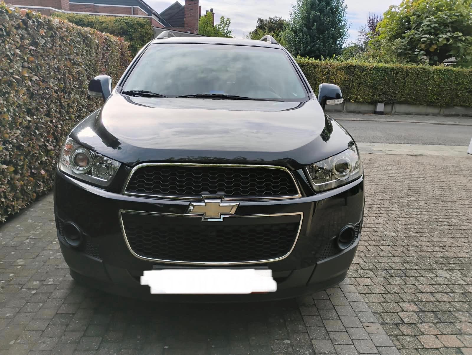 Chevrolet Captiva, eerste eigenaar, Stof, Zwart, 5 deurs, Particulier