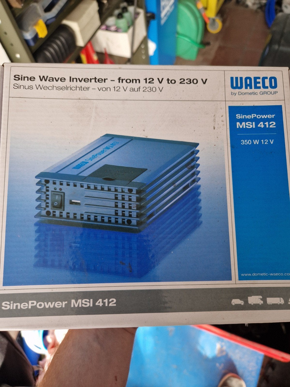 700Watt, omvormer camionette/mobilhome 12V naar 230V, Ophalen of Verzenden
