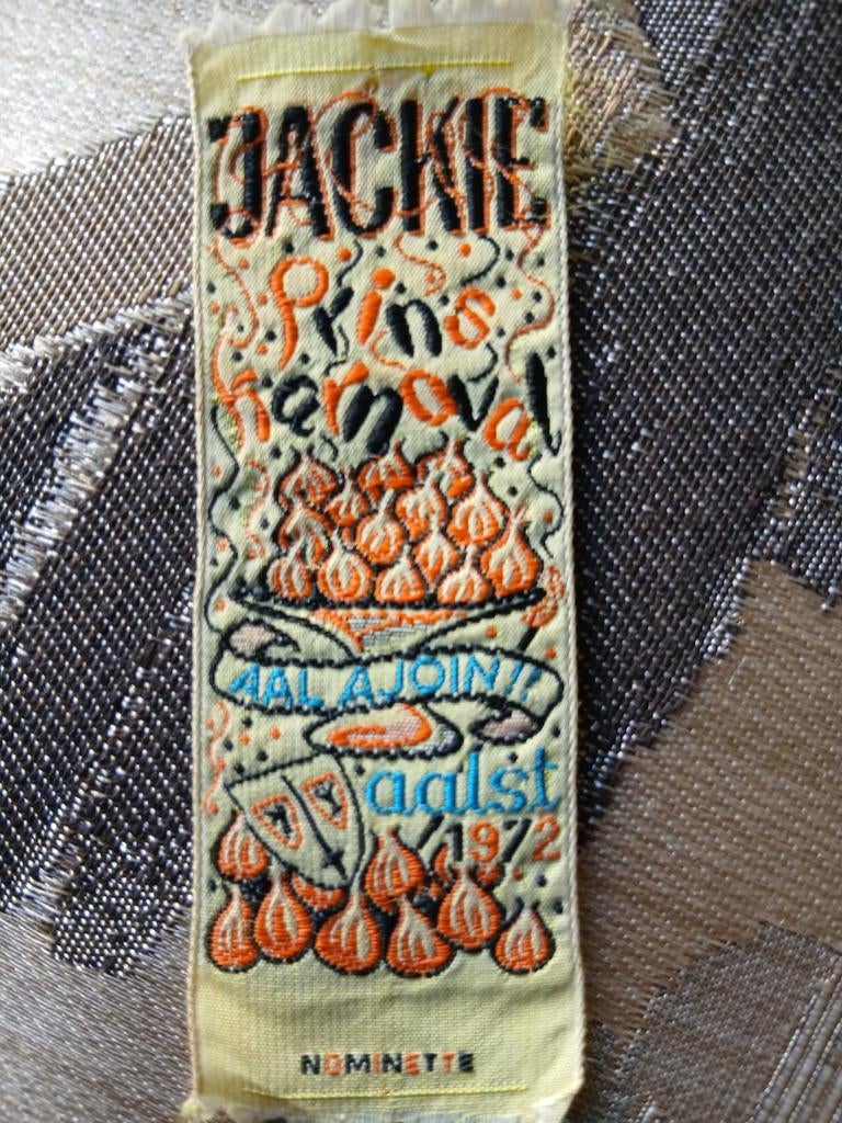 Nominette prins karnaval jackie 1972 ..aalst, Ophalen of Verzenden