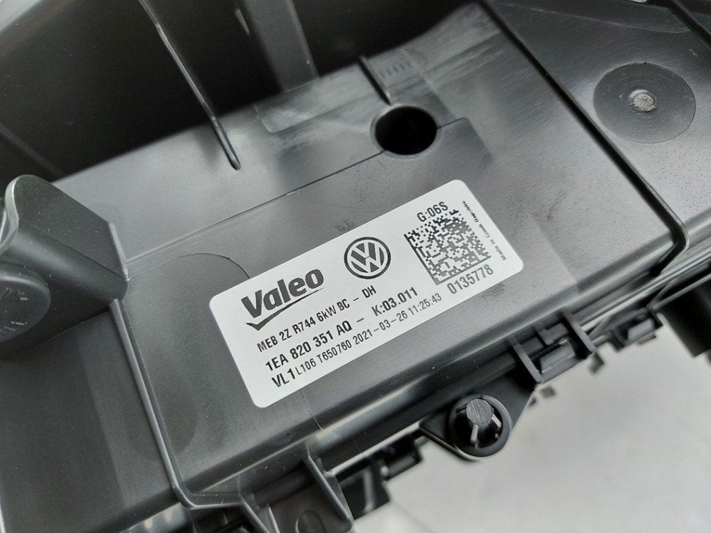 BOITIER VENTILATEUR ID.4 (E21) (|1EA820351AQ|1EA820353A|), Volkswagen, Volkswagen AG, Utilisé, Kundenbetreuung@volkswagen.de