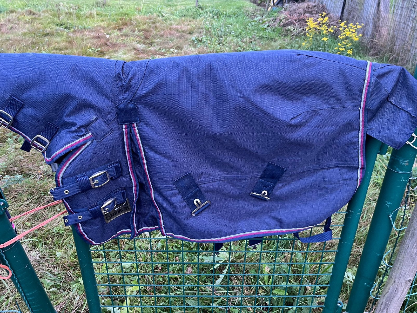 Set ponydekens zomer-winter blauw Eskadron, Ophalen of Verzenden, Nieuw, Blauw, Eskadron