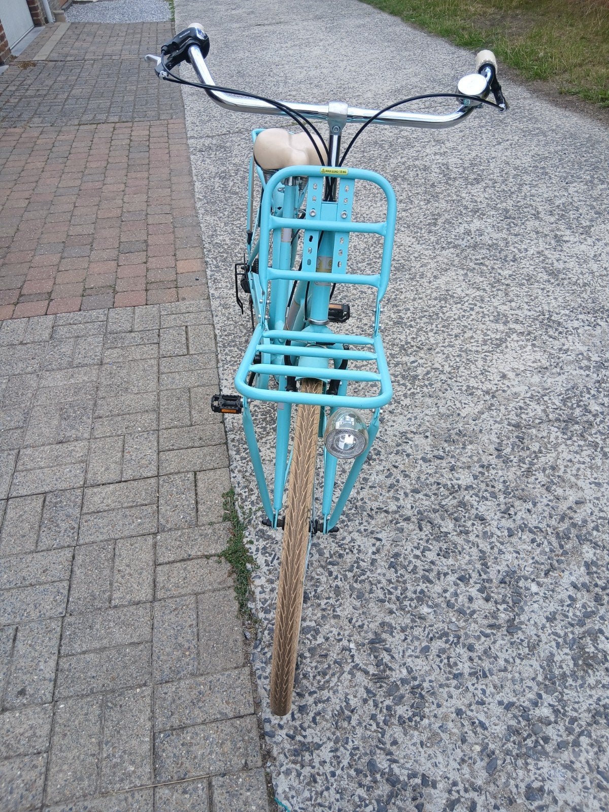 mooie damesfiets, Enlèvement